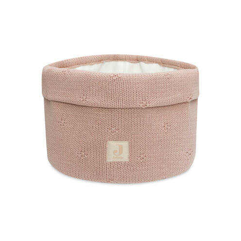 Panier de rangement Cosy knit - Wild rose - JOLLEIN