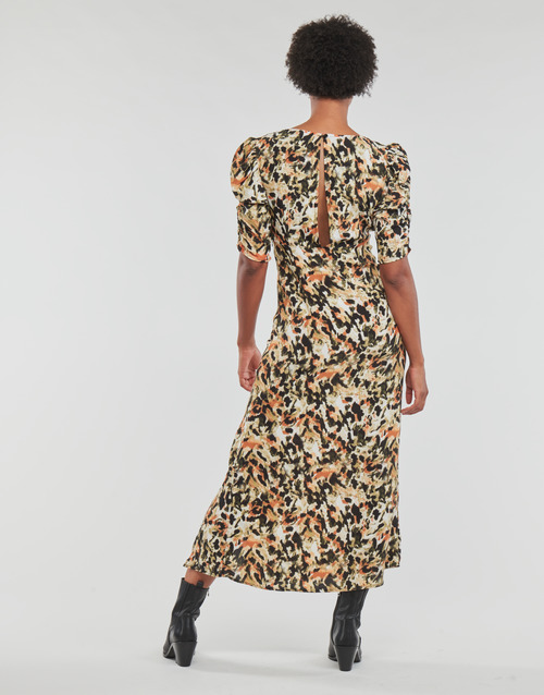 Only - ONLAVRIL FR 2/4 SLIT CALF DRESS - Multicolore
