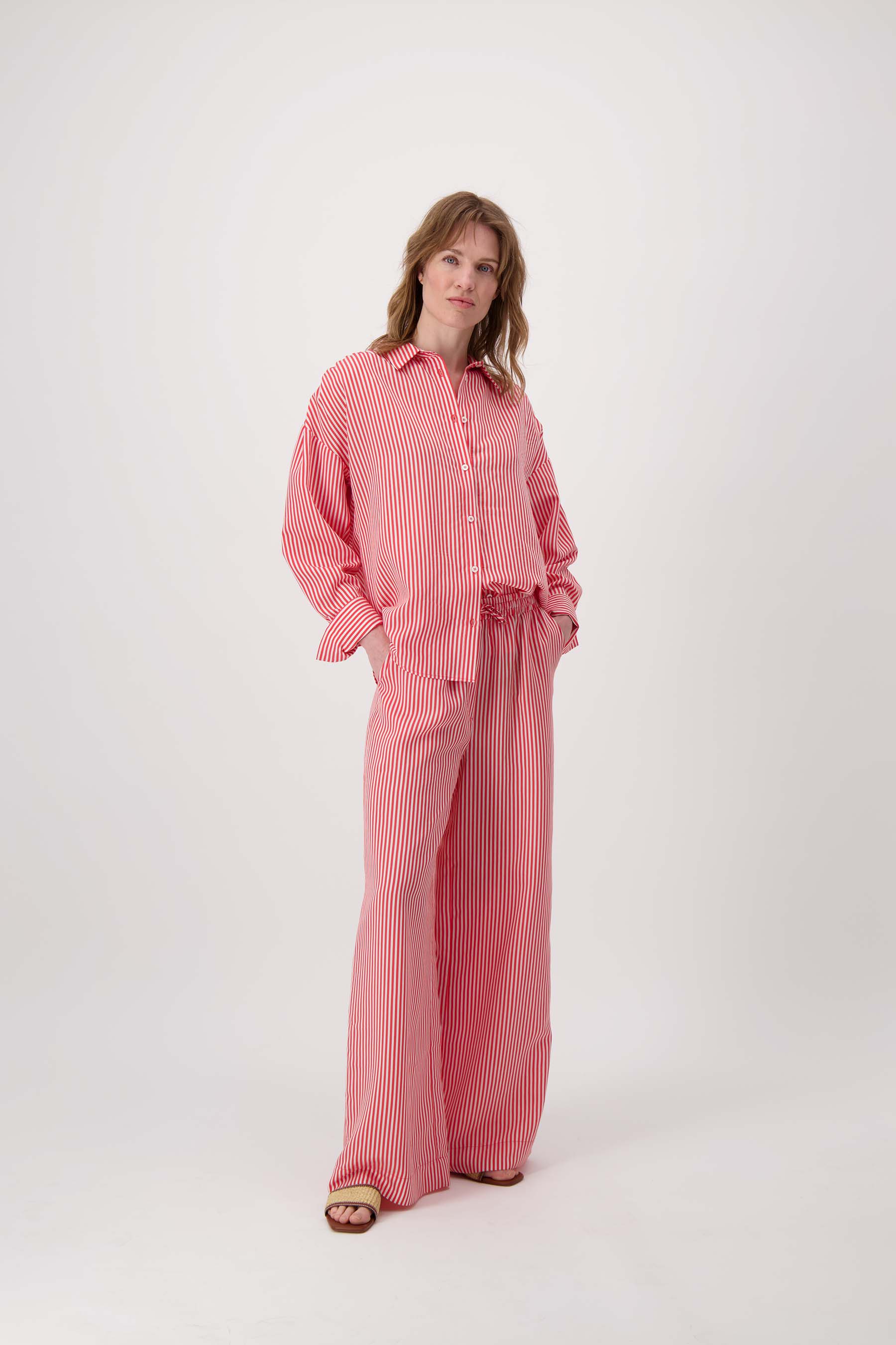 gestreepte broek