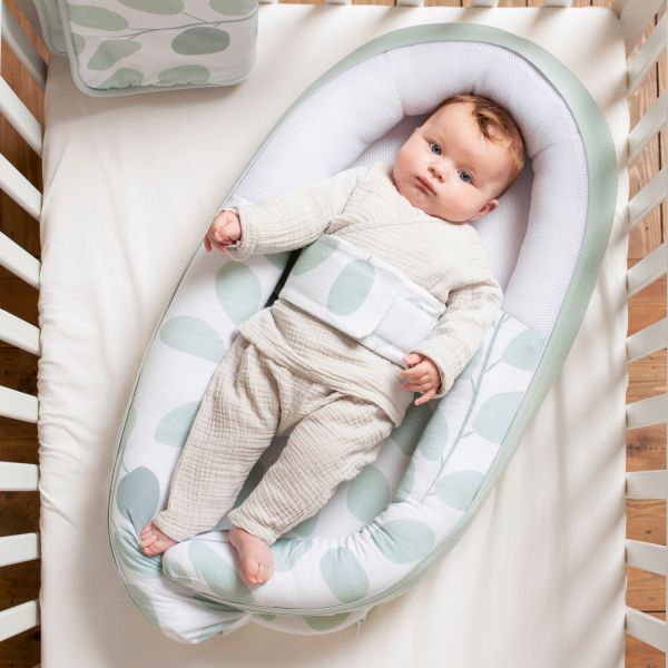 Doomoo Cocoon Leaves Babynestje Green