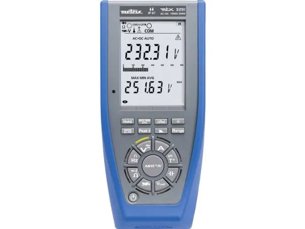Metrix MTX3291 Hånd-multimeter digital CAT III 1000 V, CAT IV 600 V Visning (counts): 60000