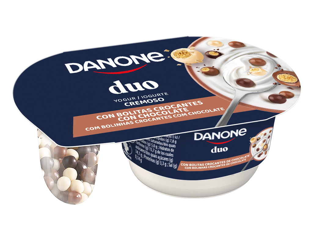 IOGURTE DANONE DUO CHOCOBALLS 100G