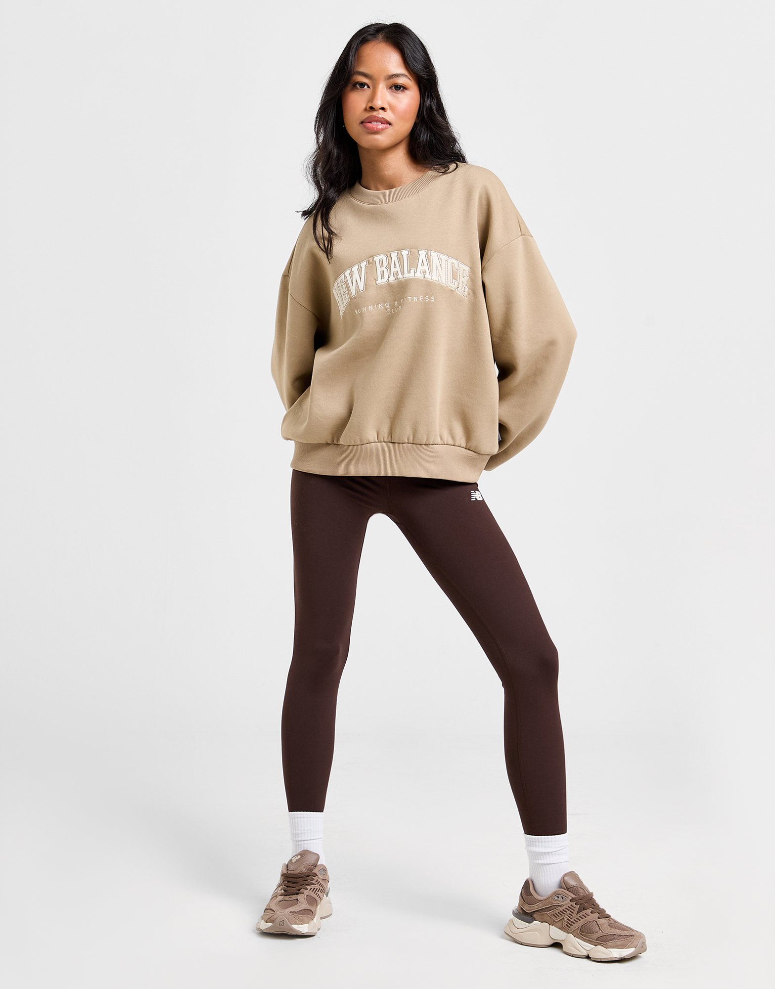 New Balance Sweat Logo Femme
