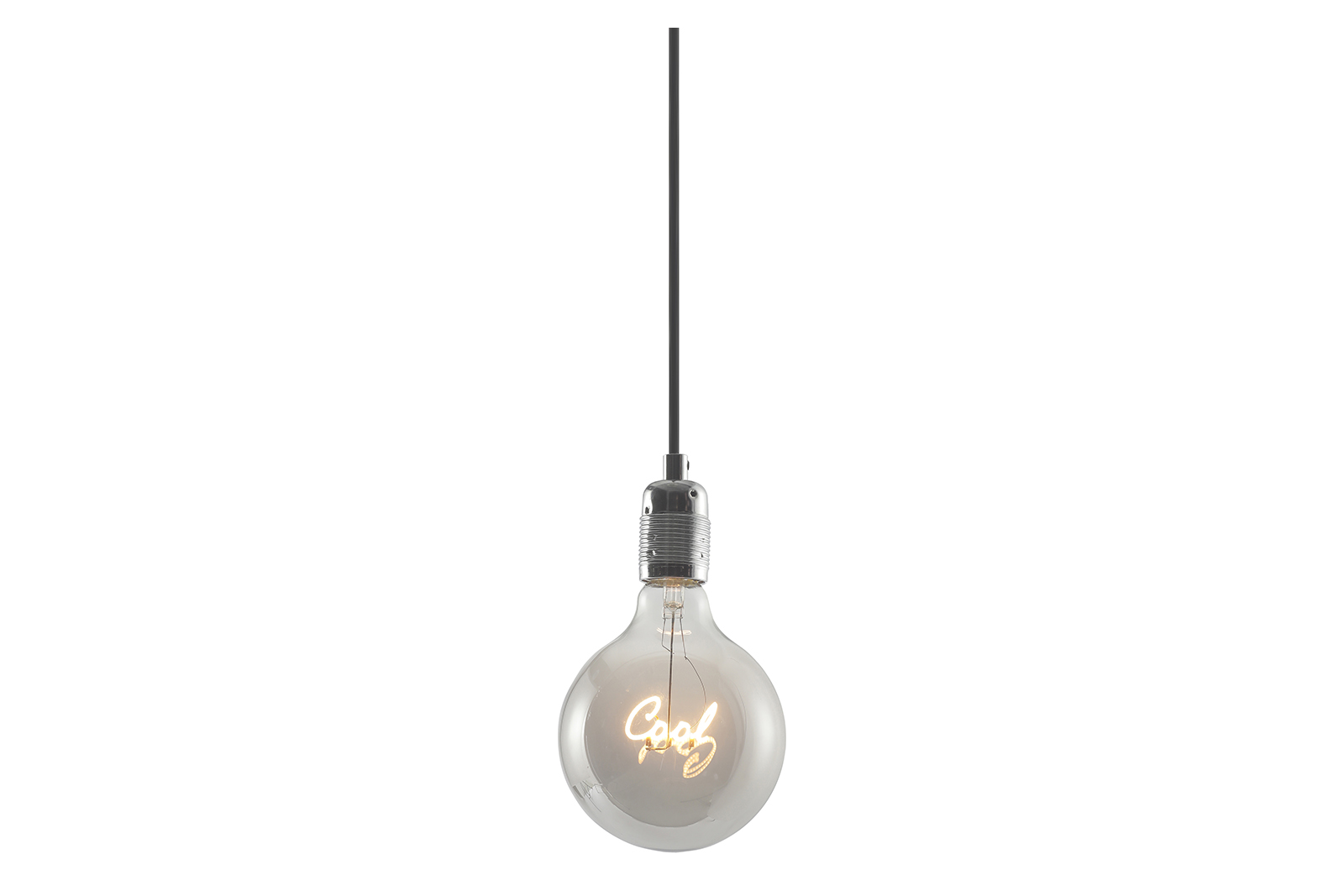 Cool pendel Sort med sotet LED