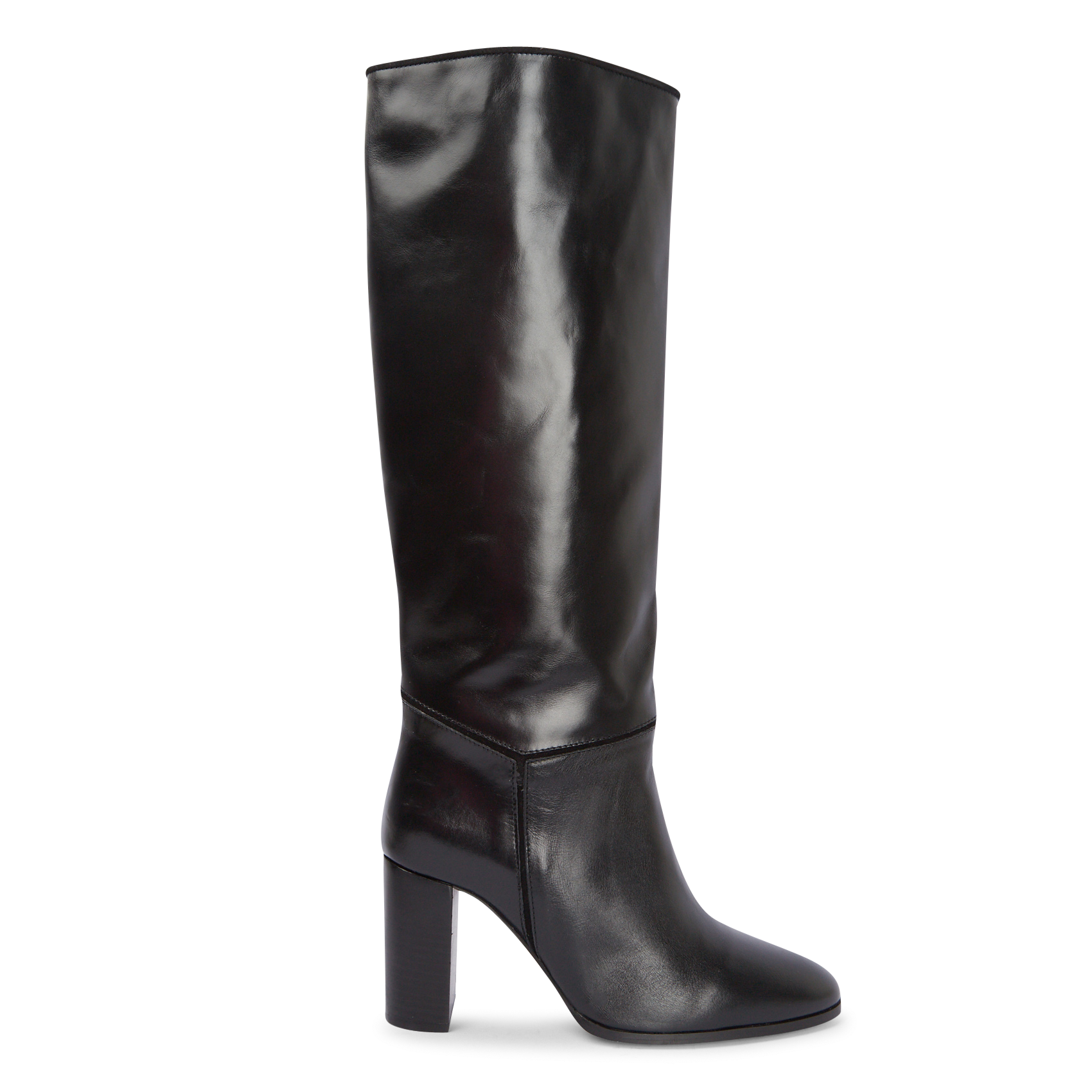 VERSAILLES - Bottes en cuir| Noir