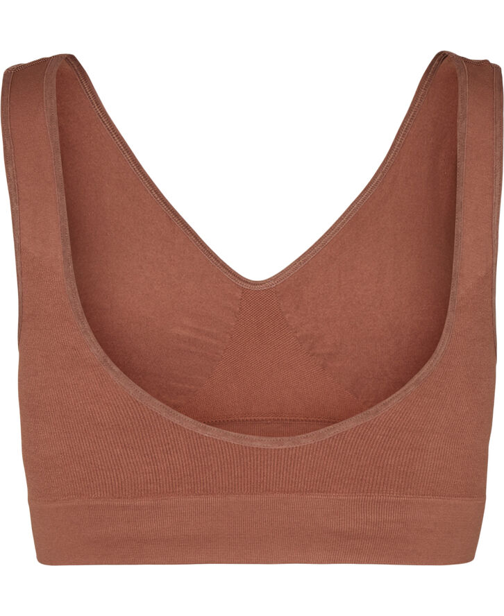 Magasin du Nord Collection Mellanie 2 S Seamless Bra Top Clove