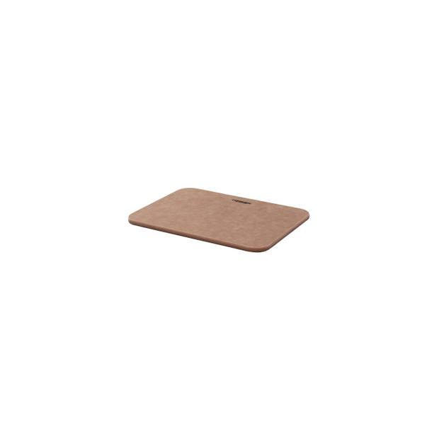 COMBEKK snijplank - gerecycled papier - 15x20 cm - naturel