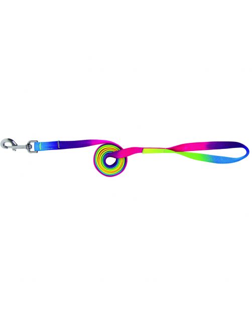 Waldhausen Halsterlijn Regenboog Met Haak - Paardenhalsterlijn - 2 m Multi-Color Met Haak