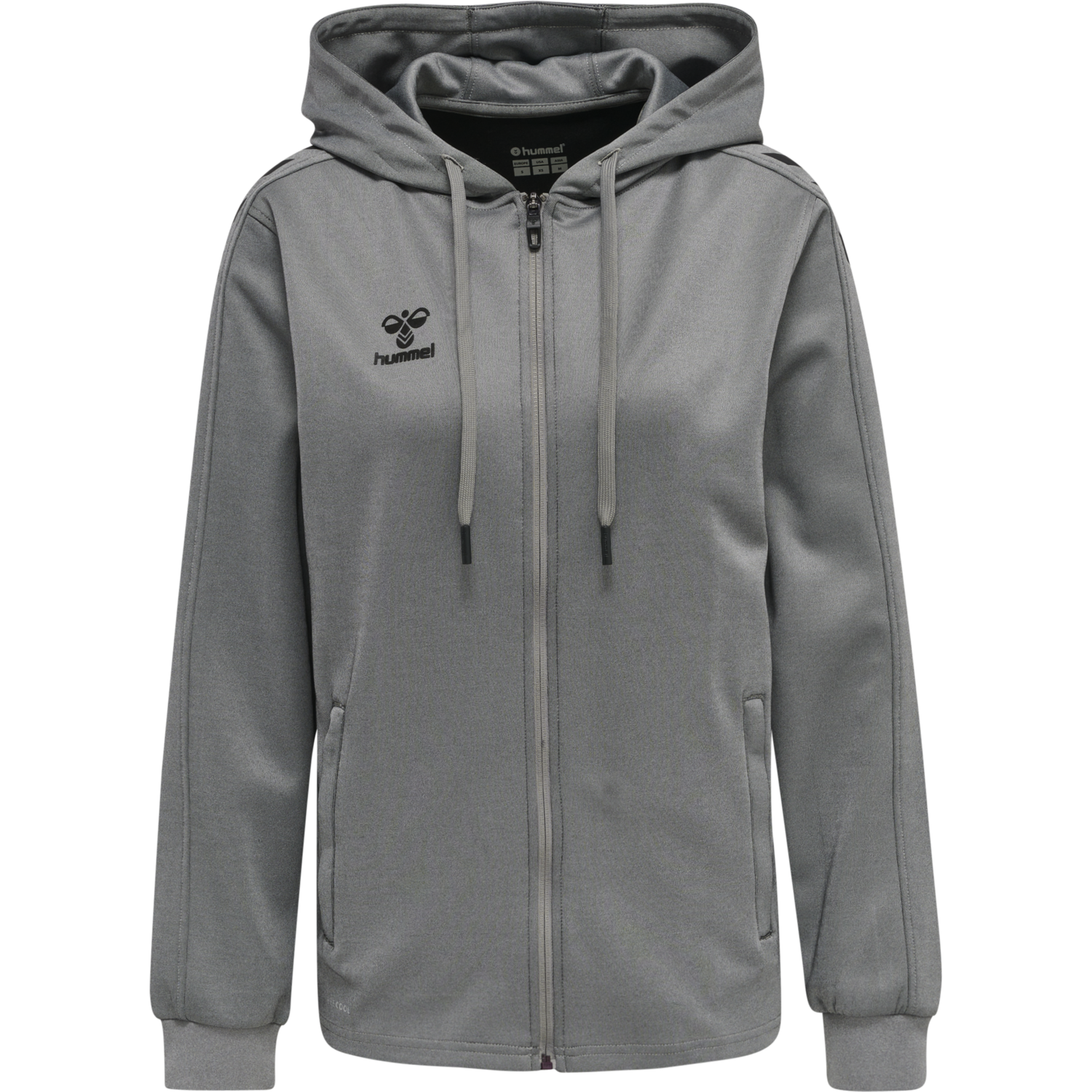 hmlCORE XK POLY ZIP HOOD SWEAT WOMA