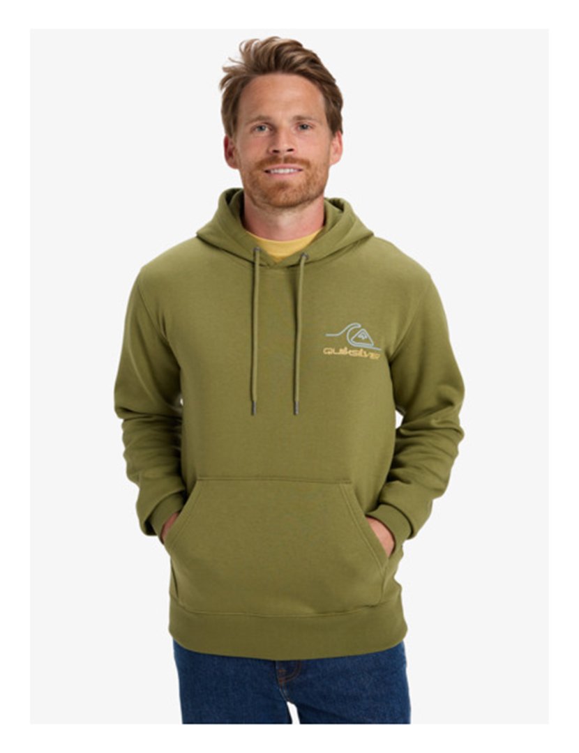 Sweatshirt Light Waves Green