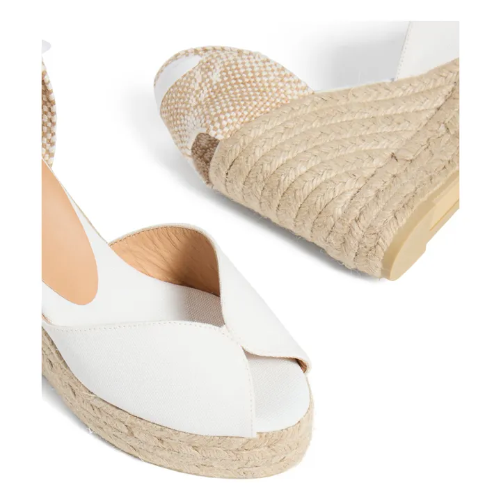 Castaner Espadrilles Bilina 8 cm | Blanc
