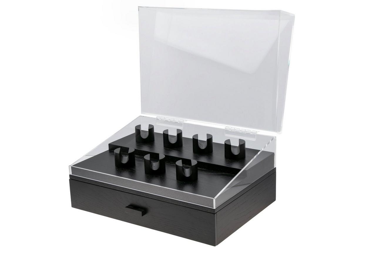 Holme & Hadfield Armory Pro Knife Display Case ARP-BK-800-1 Black, zakmessen display voor 30 stuks