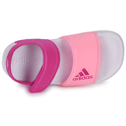 Adidas Sportswear - ADILETTE SANDAL K Rosa / Blanco