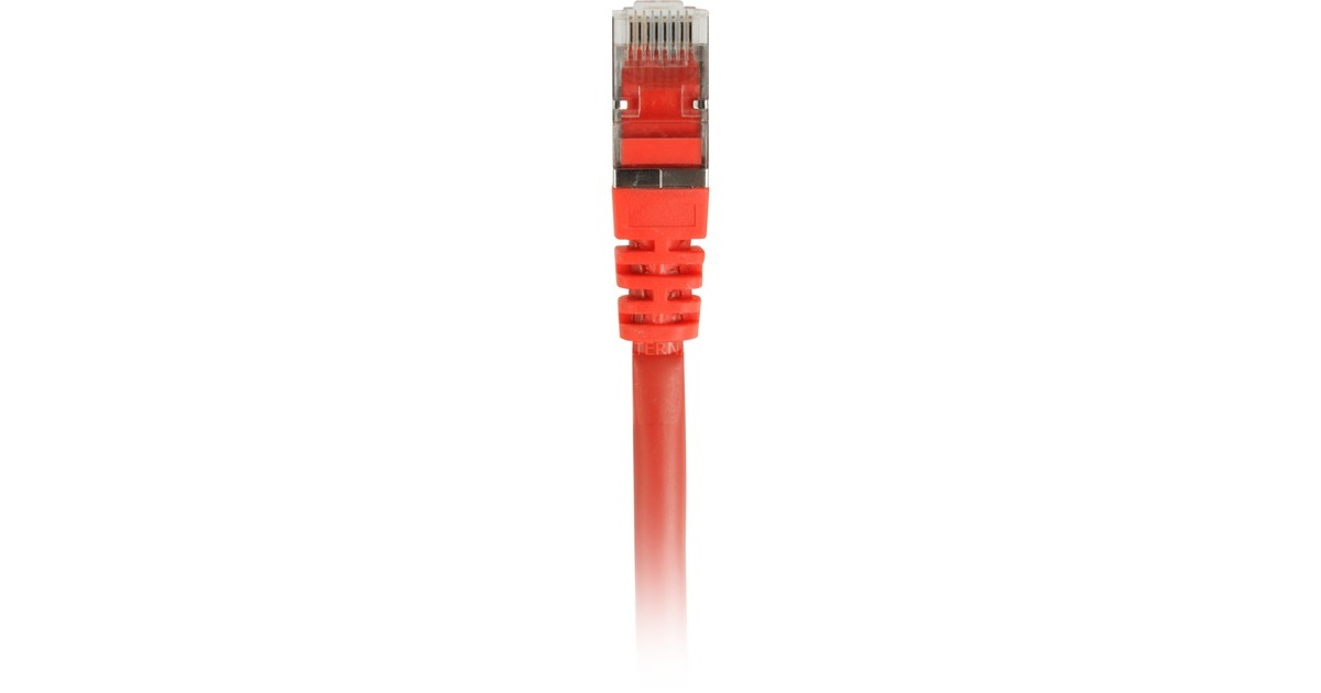 SharkoonPatchkabel SFTP, RJ-45 met Cat.7a  (Rood, 5 meter, Ruwe kabel)