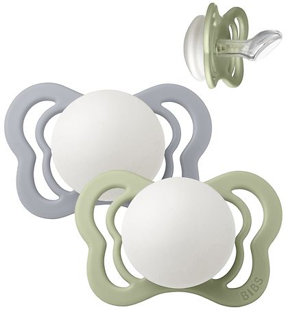 BIBS Couture Leuchtende Schnuller - Gr. 1 - 2er-Pack - Anatomisc