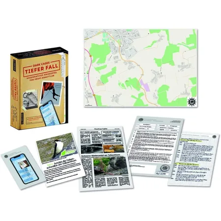 Hutter Trade Krimispiel Dark Cases – Tiefer Fall von Gmeiner