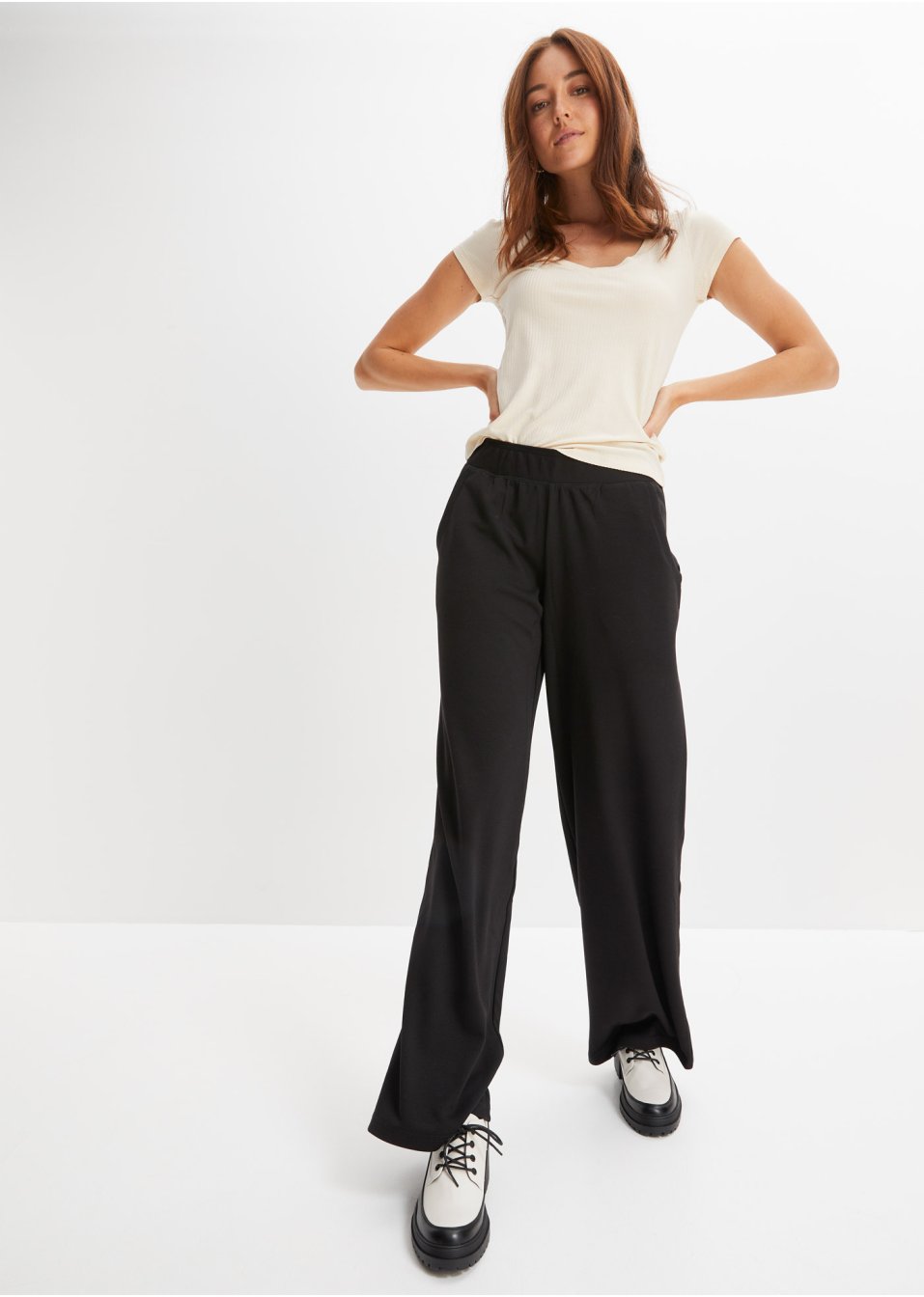 Pantalon jazz Punto di Roma avec taille confortable