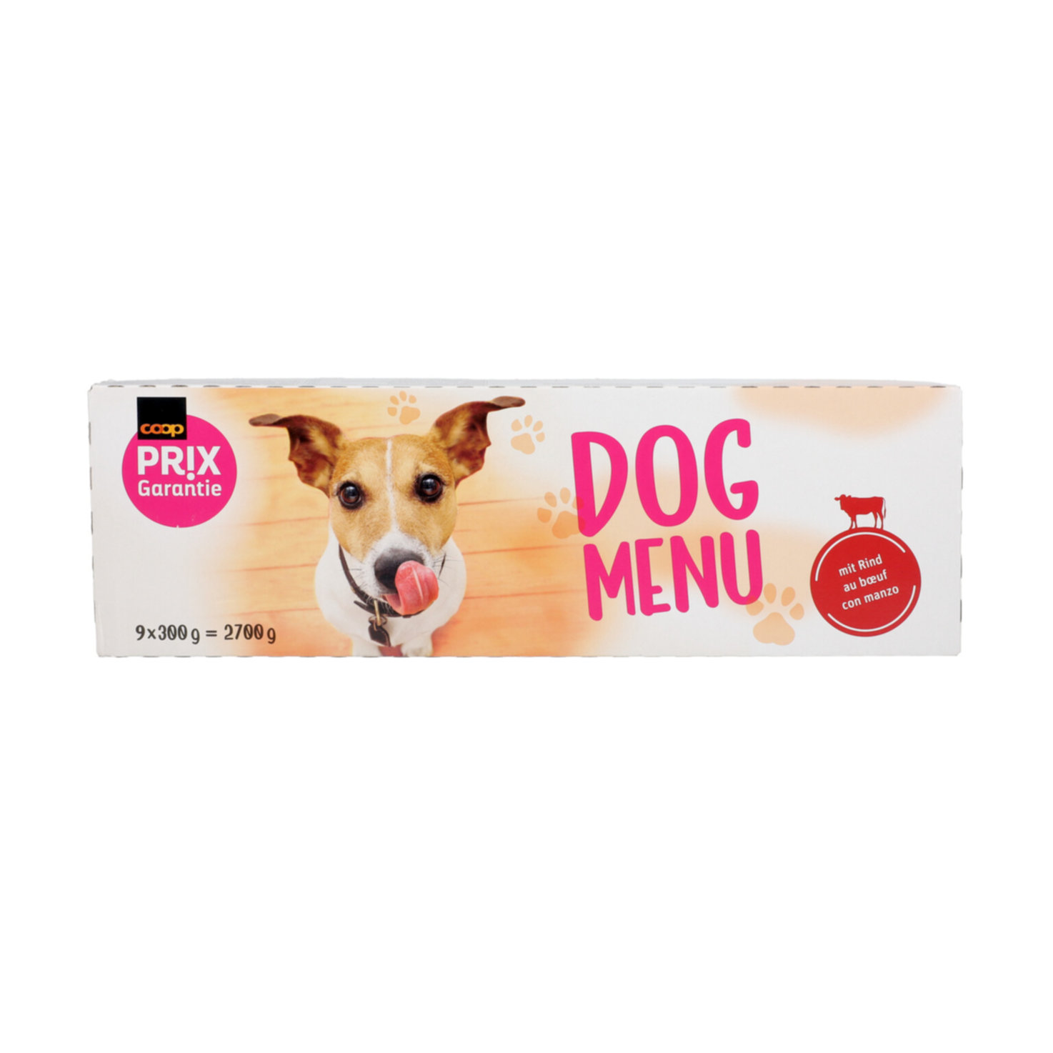 Prix Garantie Dog Menu mit Rind 9x300g