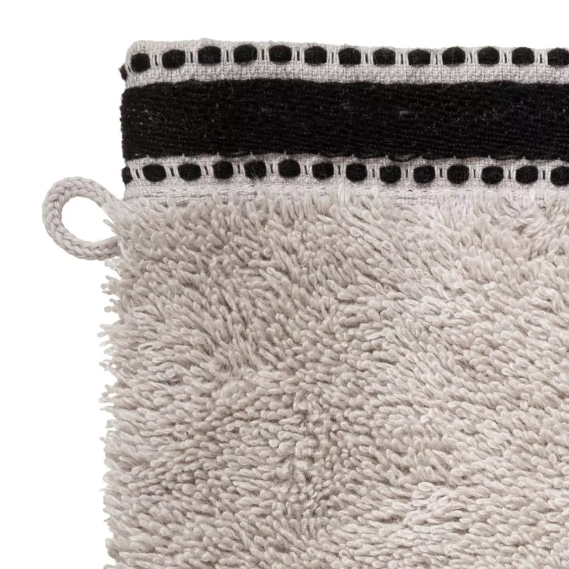 Lot de 2 gants de toilette coton (15 x 21 cm) Joia Lin