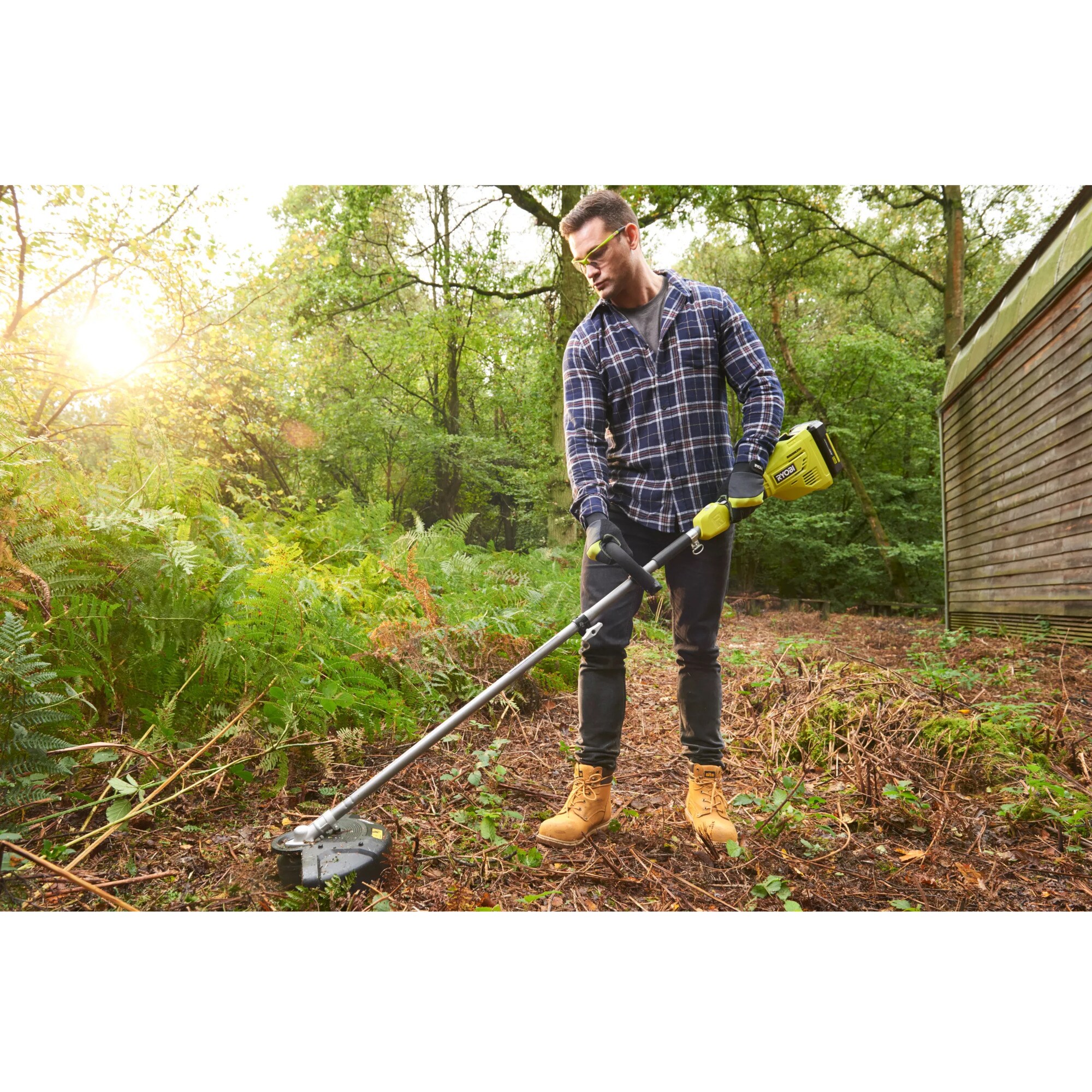 Ryobi Rasentrimmer MAX POWER Akku-Rasentrimmer Expand-it RY36ELTX33A-0, 36Volt