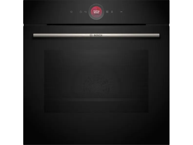 Bosch Serie | 8 HBG7221B1 - Ovn - til indbygning - Wi-Fi - niche - bredde: 56 cm - dybde: 55 cm - højde: 58.5 cm - med selv-rengøring - Klasse A  - sort