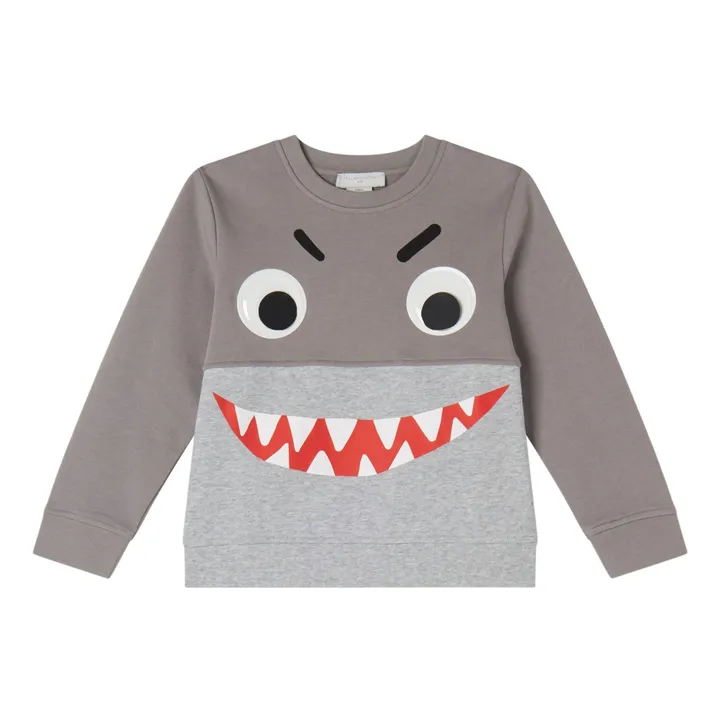 Stella McCartney Kids Sweat Requin | Gris