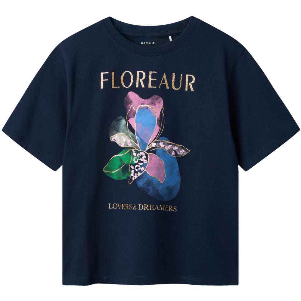 Køb Name It Navy Blazer Dukko Regular T-Shirt