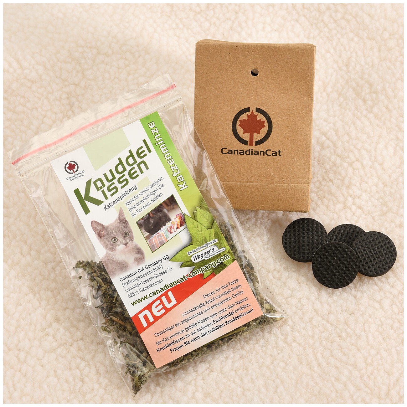 Canadian Cat Company Filz Katzennest dunkelgrau