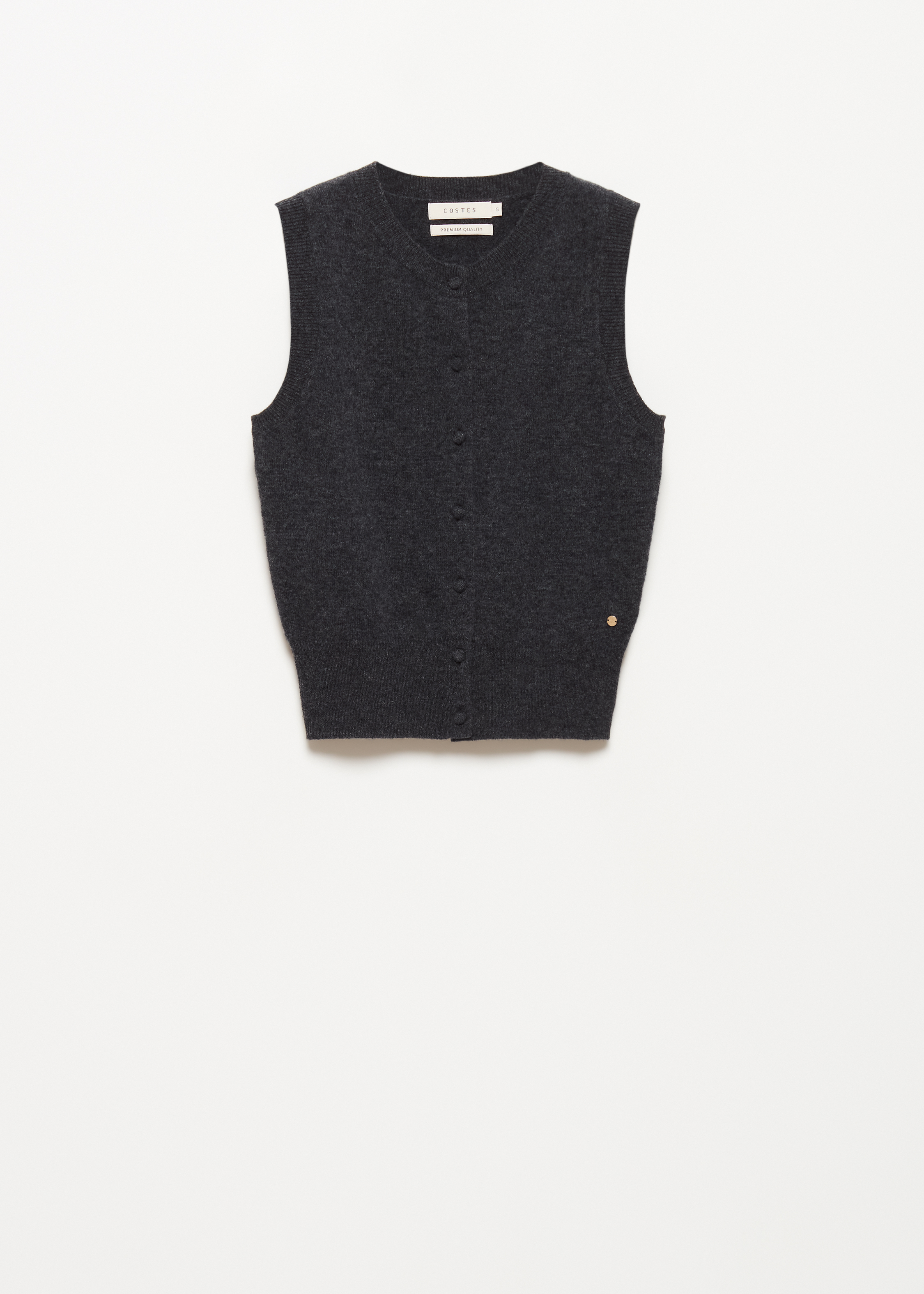Gebreide spencer cashmere blend