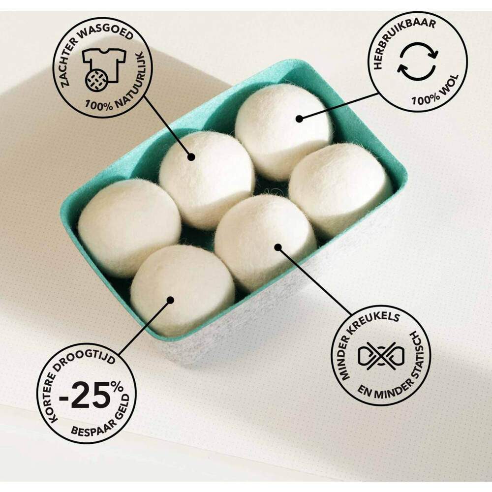 Cosmeau Drogerballen 6 stuks