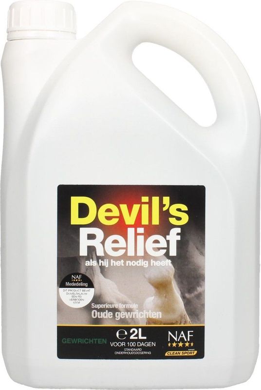NAF - Devil's Relief - Extra Comfort & Ondersteuning - 2 Liter