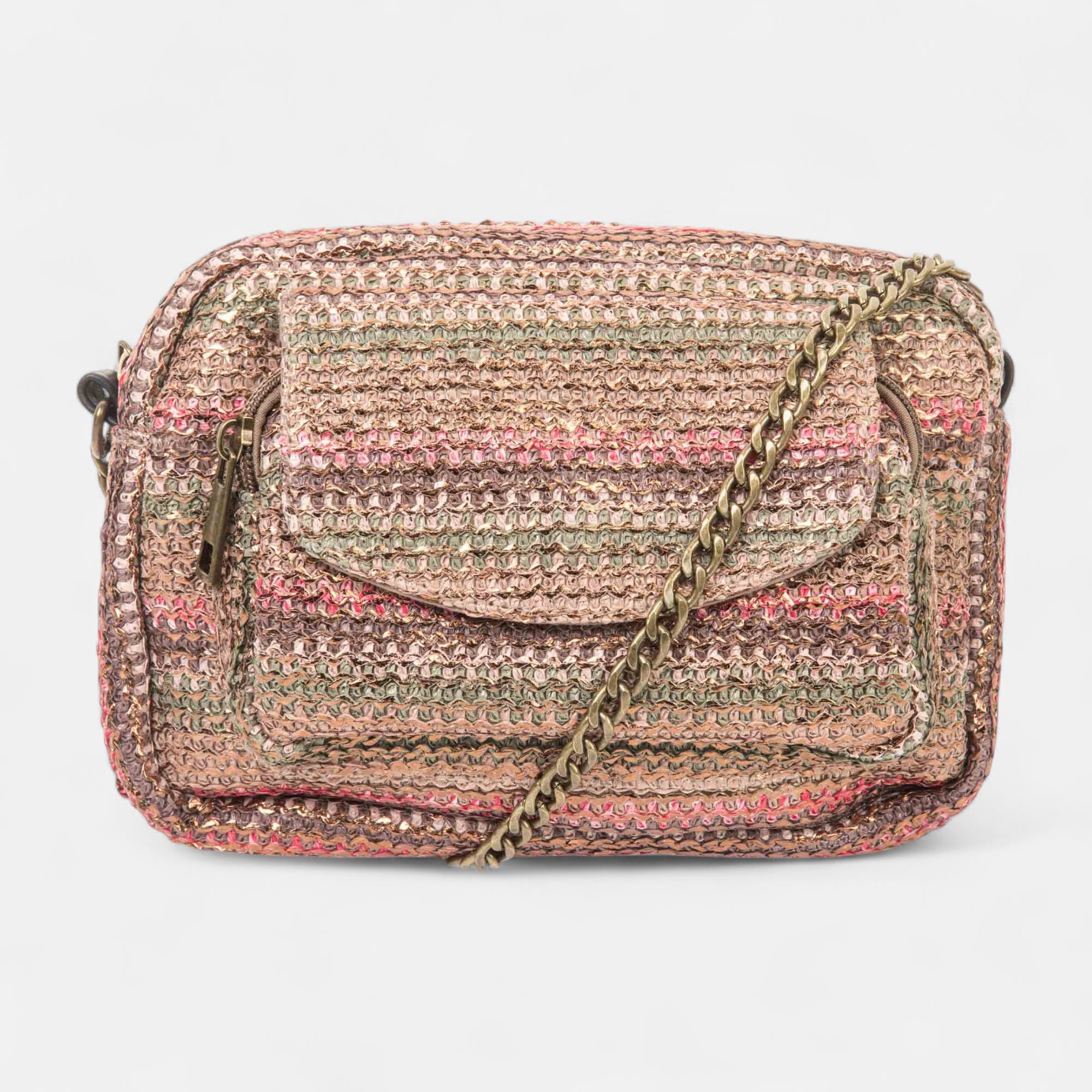 Sac bandoulière taupe