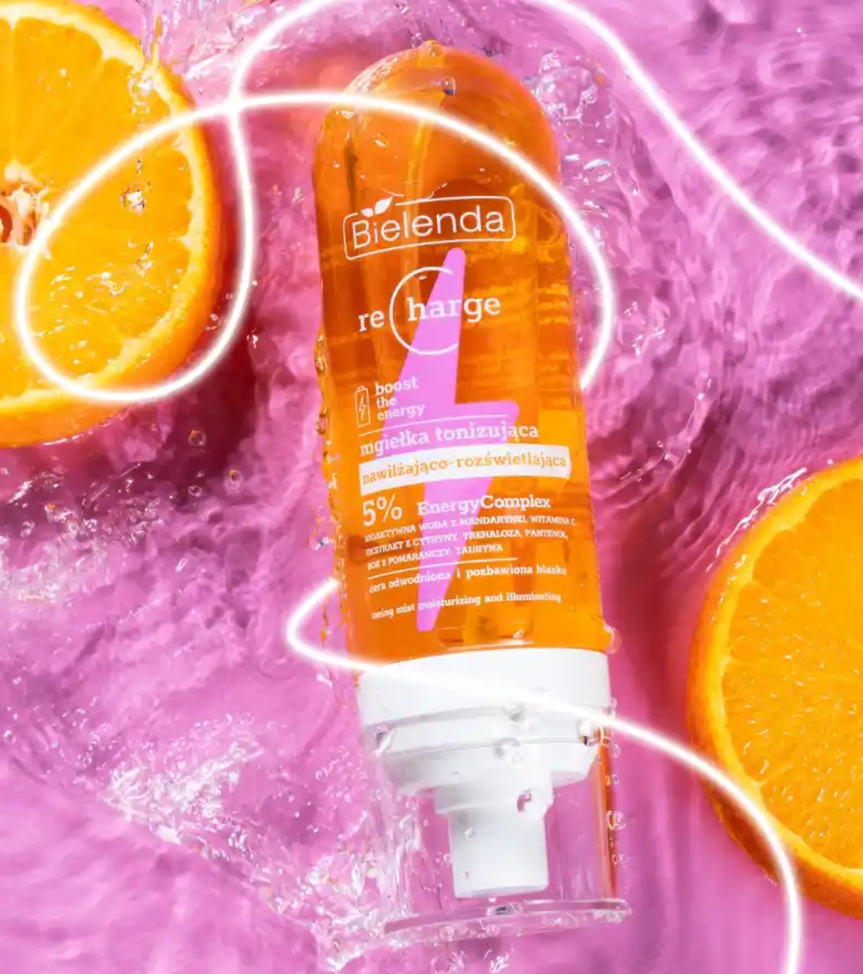 Bielenda - *Recharge* - Bruma facial iluminadora