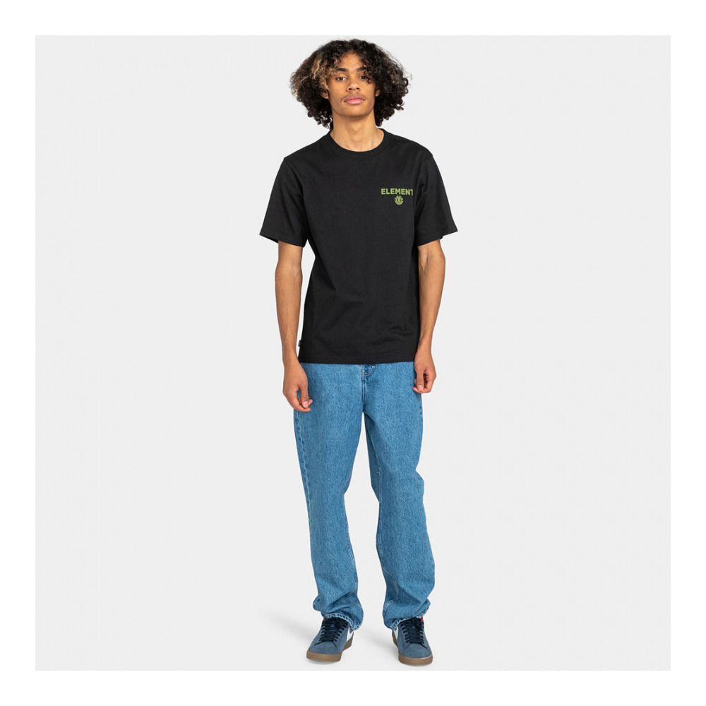 Element DISCO - Tee-shirt Homme flint black