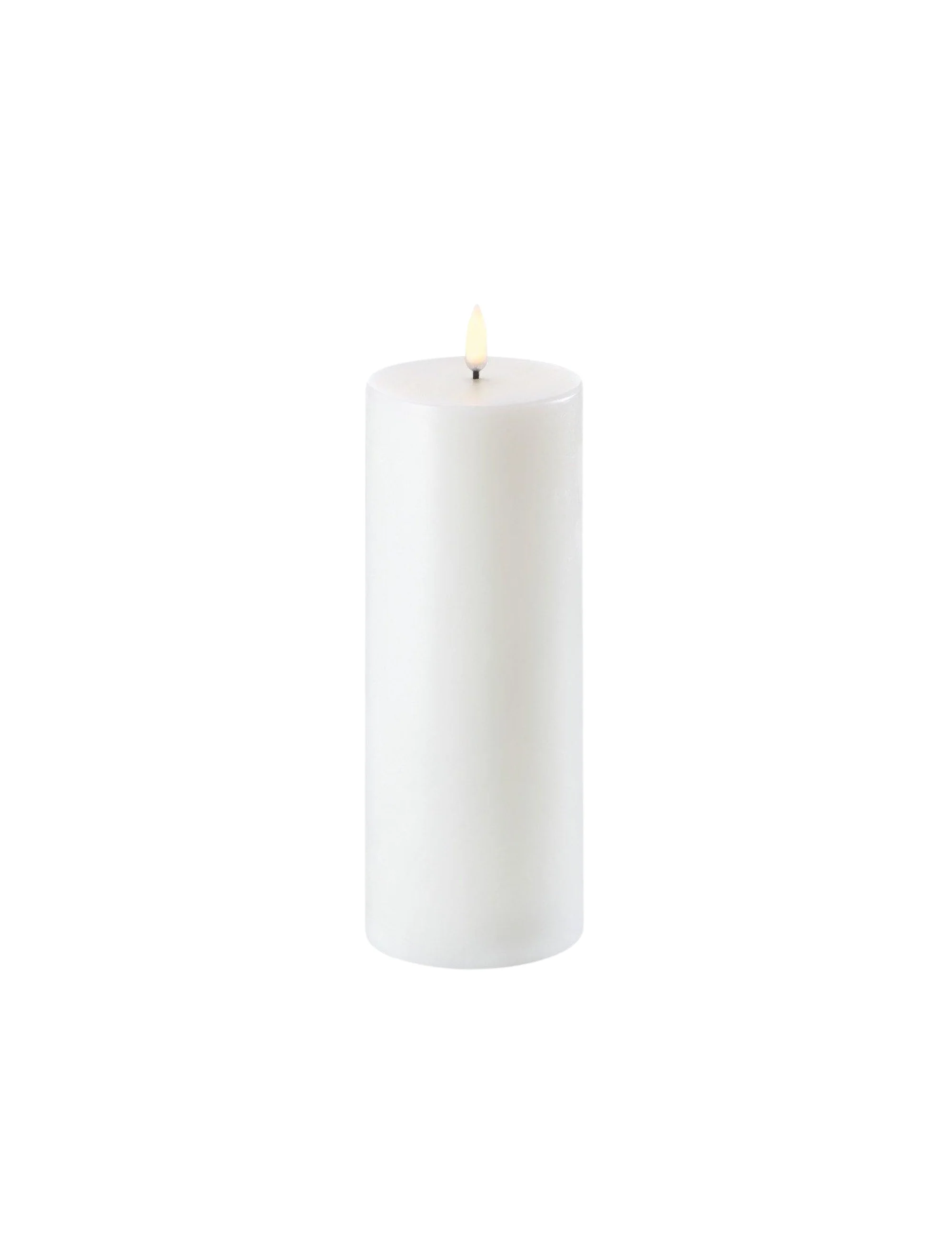 Uyuni  LED Pillar bloklys - H:20,3 x Ø:7,8 cm.