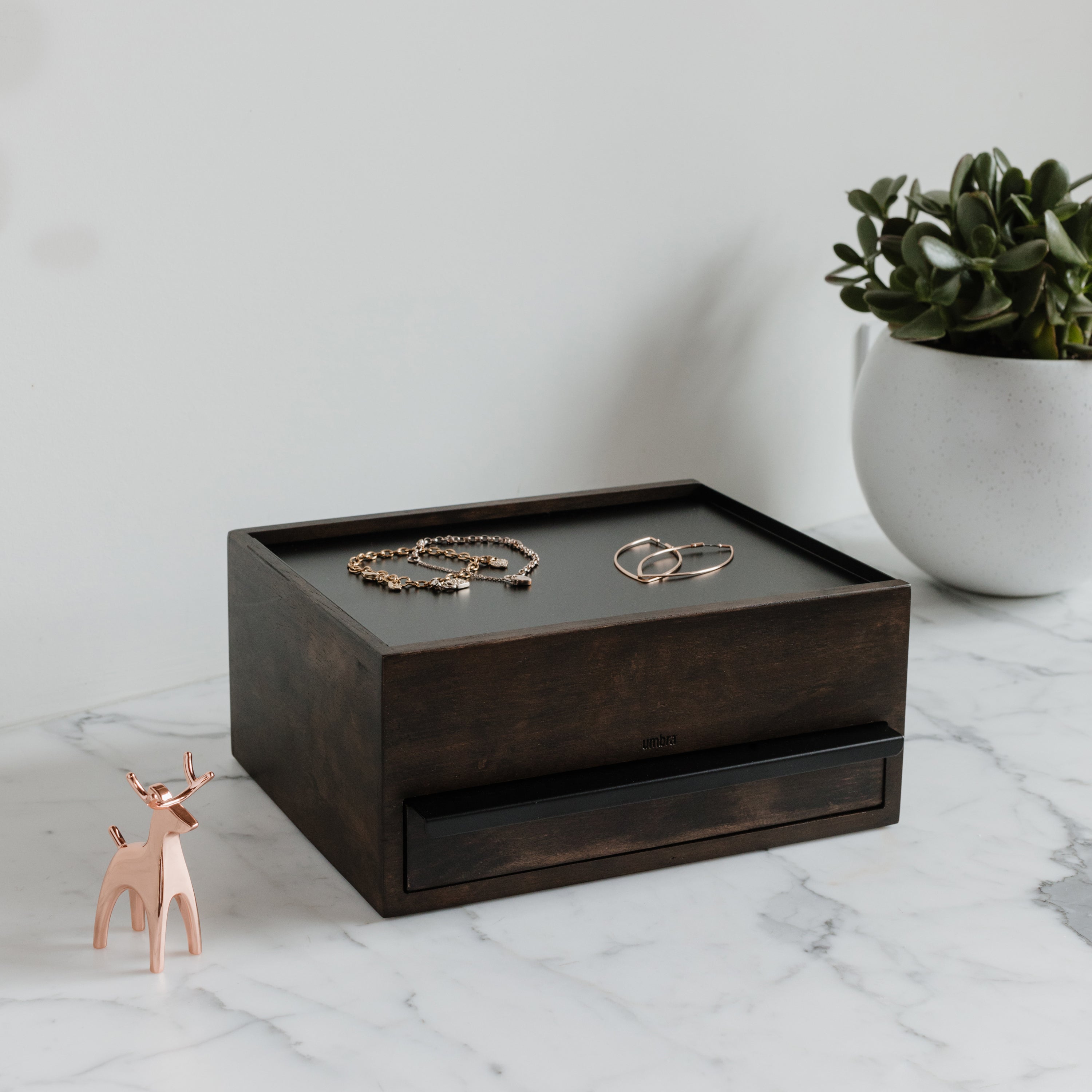Umbra Stowit Sieradendoos - Walnut