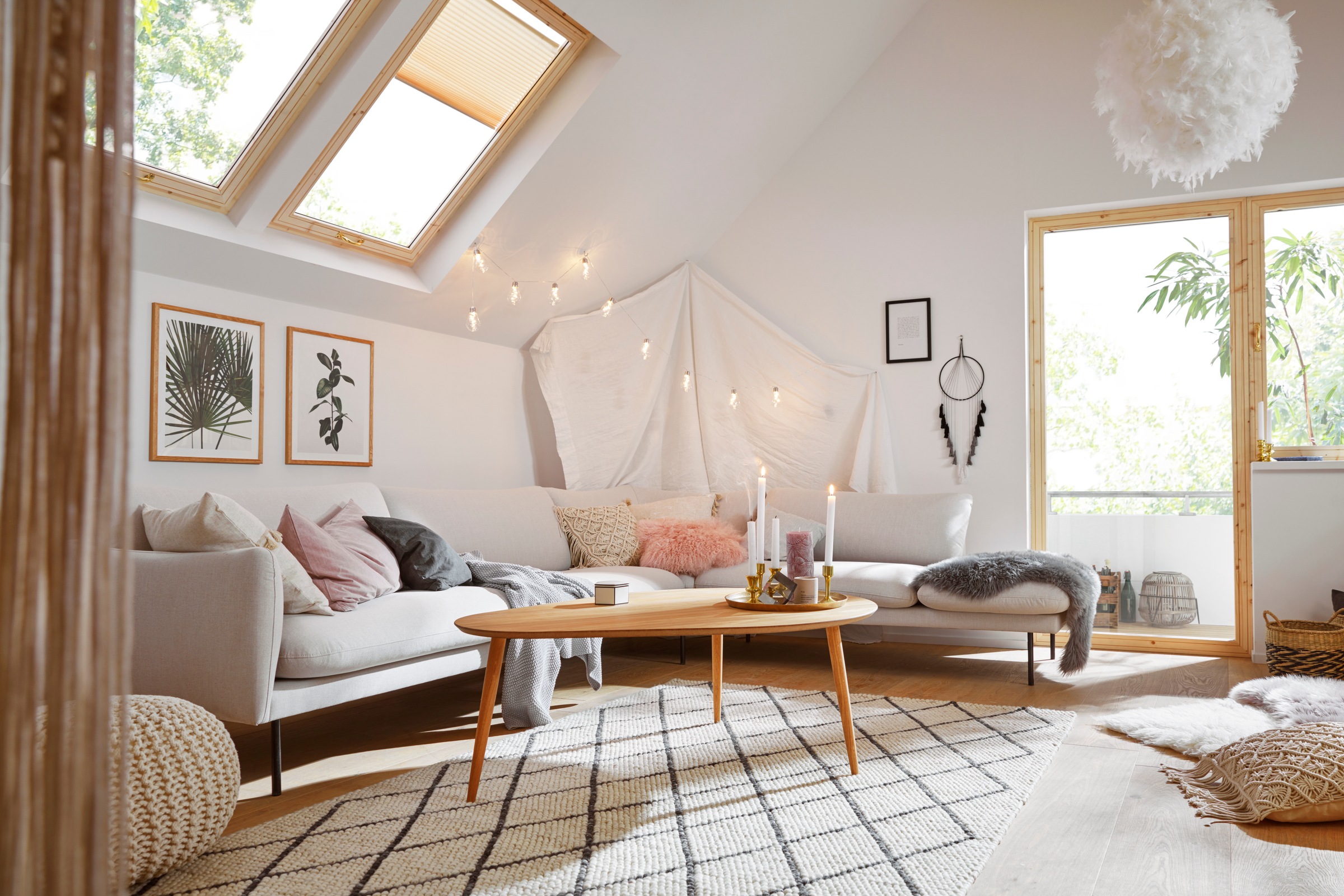 LICHTBLICK ORIGINAL Dachfensterplissee »Haftfix« Lichtschutz ohne Bohren verspannt Crush-Optik, mit Saugnapf