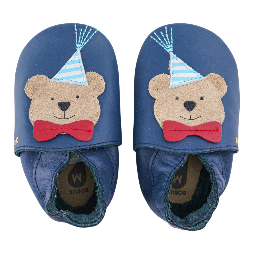 Bobux Party Bear navy