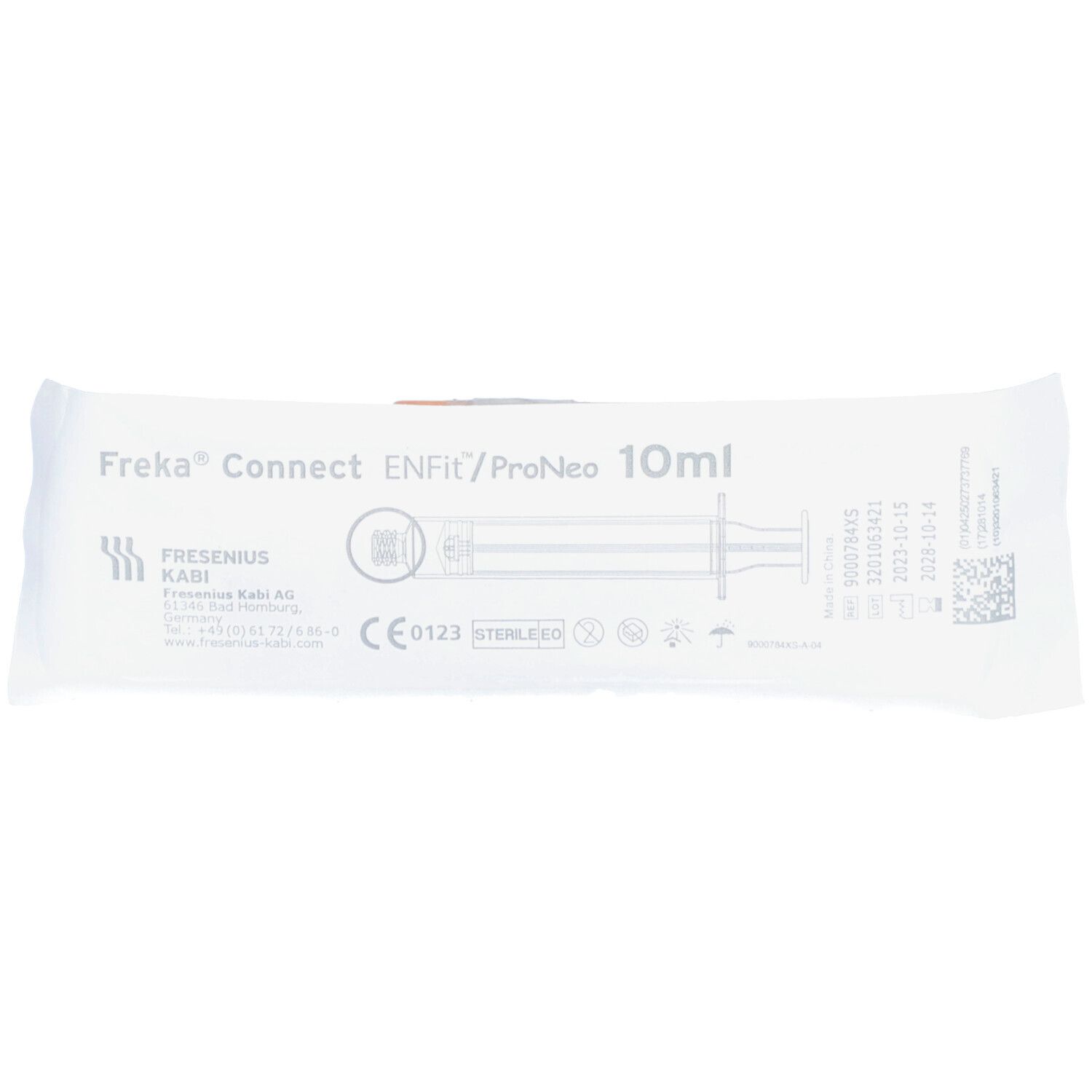 Freka Connect ENFit / ProNeo 10ml, sterile 3-teilige Ernährungsspritzen