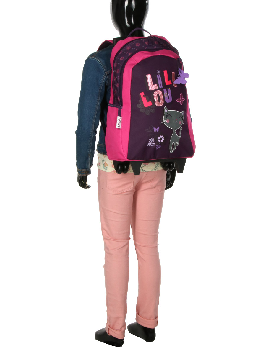 Sac À dos À roulettes Lili Lou
