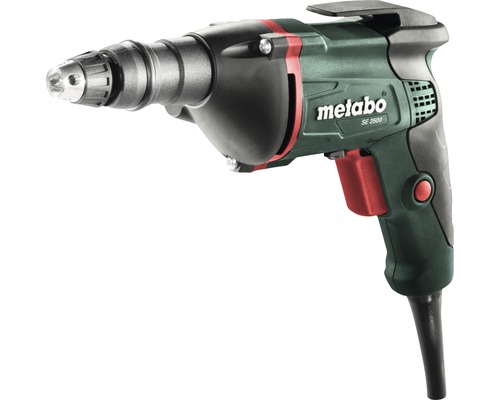 Metabo SE 2500 gipsplaatschroevendraaier inclusief diepteaanslag en bit