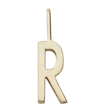 Design Letters Vedh?ng Til Halsk?de - R - 18 K Guldbelagt