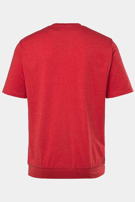 Men+ T-Shirts, 2er-Pack, Bauchfit, Basic, Halbarm, bis 8 XL