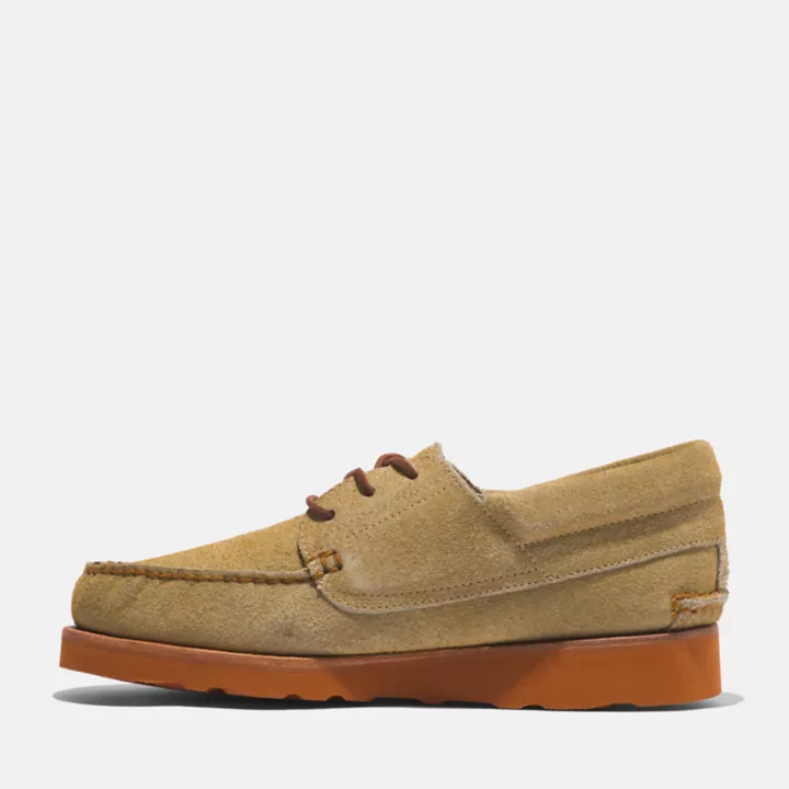 Chaussures à lacets pour homme en beige clair