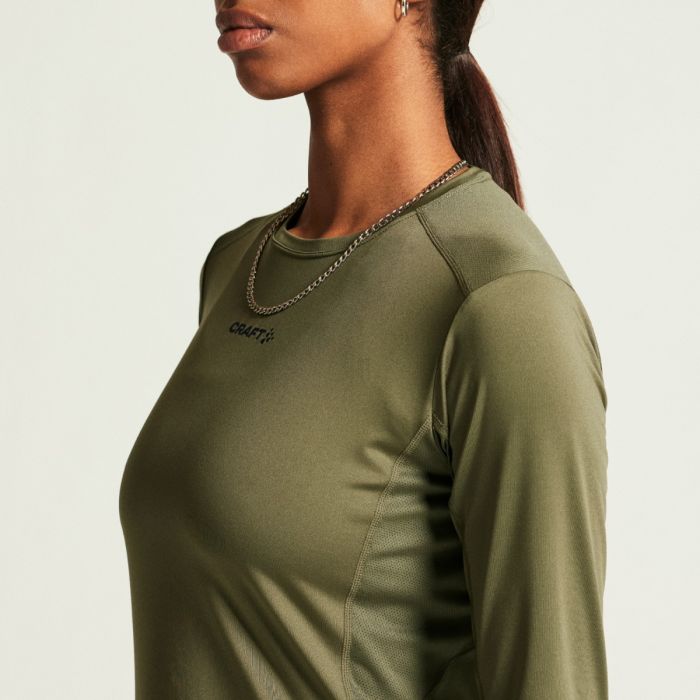 Craft Dame Trøjer Adv Essence LS Tee Grøn