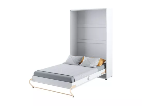 Lit escamotable Concept Pro Lenart Levfere 164, Unique, Blanc, 120x200, Stratifié, 135cm