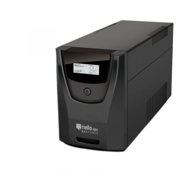 UPS Bateria compacta de chumbo-ácido Sai Riello 1kVA 600W AVR USB LCD Proteção contra sobretensão