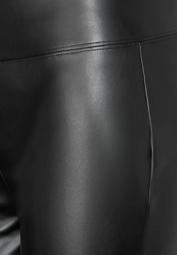 PU Leggings - Black
