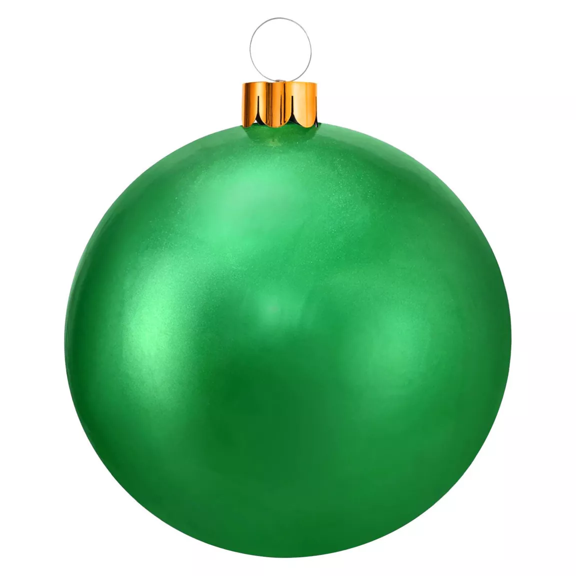 Grande boule de Noël gonflable (D45 cm) Vert