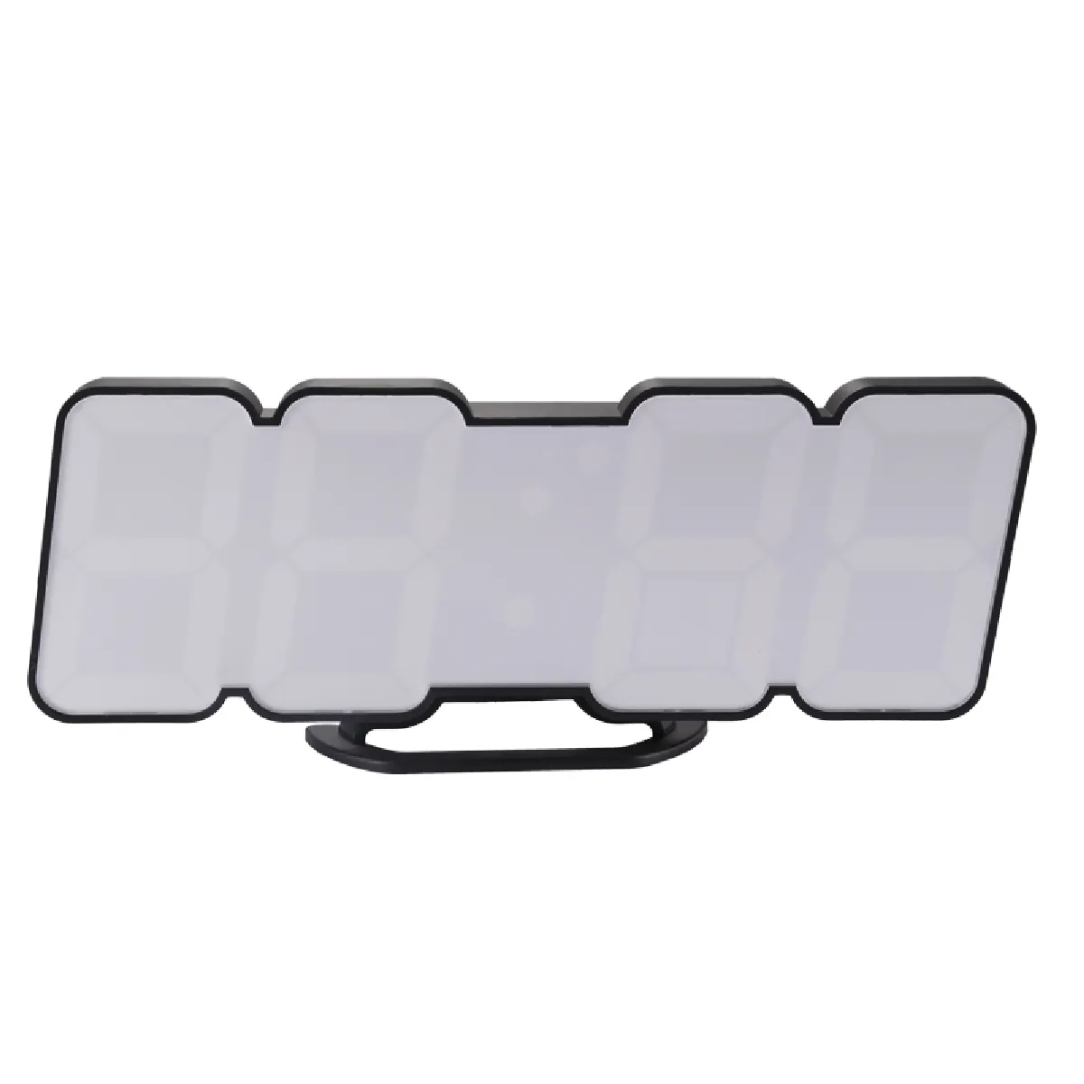 Wewoo Horloge Murale 3D LED - Noir